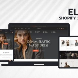 Elena Premium Fashion Shopify Theme # 406228
