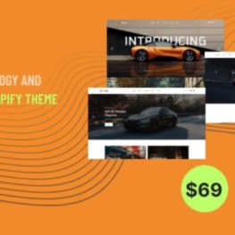 Caruti Modern Technology Shopify Theme # 407858