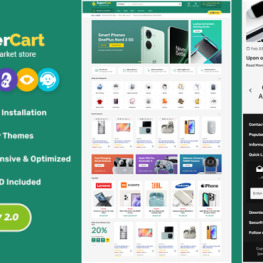 SuperCart for Electronics Smart Shopify Theme # 408504