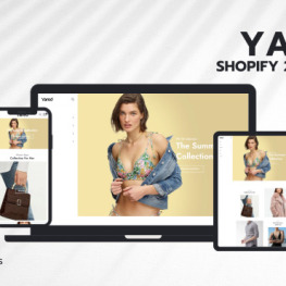Yared Premium Fashion Shopify Theme # 408505