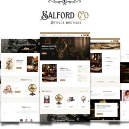 Salford Co Antique Vintage Shopify Theme # 408509