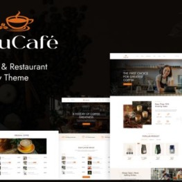 Ap Arucafe Coffee Restaurant Shopify Theme # 408940