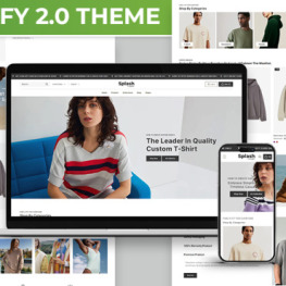 Splash Clean Fashion Best Clothing Shopify Theme # 409014