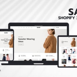 Sandi Premium Fashion Shopify Theme # 409017