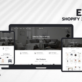 Edite Premium Furniture Shopify Theme # 410435