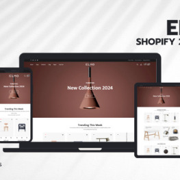 Elmo Premium Furniture Shopify Theme # 410861
