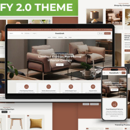 Futnicraft Furniture Home Interior Shopify Theme # 410864