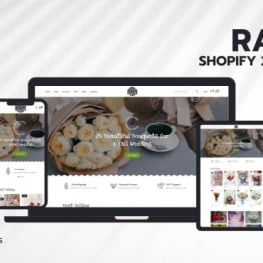 Rasim Premium Flowers Shopify Theme # 410865