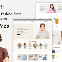 Majori Fashion Apparel and Clothing Shopify Theme # 413063