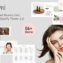 Cosemi Cosmetics And Beauty Care Shopify Theme # 414119