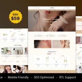 Jwella Jewelry and Fashion and Watches Shopify Theme # 414123