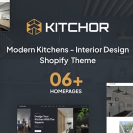 Kitchor Decor Furniture Store Shopify Theme # 414126