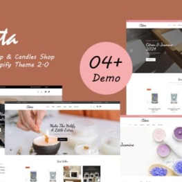 Cuketa Handmade Soap Candles Shop Shopify Theme # 414437