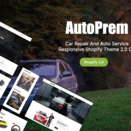 AutoPrem Car Repair And Auto Service Shopify Theme # 415582