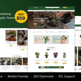 Plantic Plants and Farming Shopify Theme # 416232