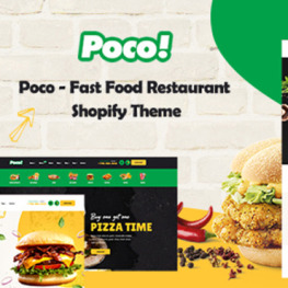 Poco Fast Food Shopify Theme # 417207