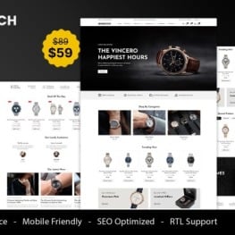BigWatch Watch and Jewelry and Fashion Shopify Theme # 417776