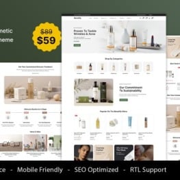 Beautify Beauty Fashion and Cosmetic Shopify Theme # 417778