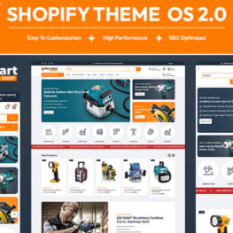 Hexmart Construction Tools Equipment Shopify Theme # 420143
