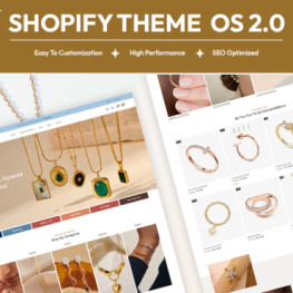 Starshine Modern Jewelry Store Shopify Theme # 422679