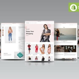 Tishfy Women s Fashion Shopify Theme # 426903