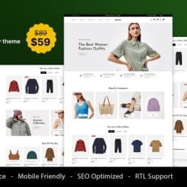 Groovi Fashion Store Shopify Theme # 428020