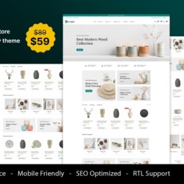 Craftic Art and Crafts Theme Shopify Theme # 429446