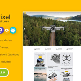 AirPixel Drones Speakers Gadgets Shopify Theme # 429706