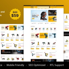 ToolCart welding Tools Equipment Shopify Theme # 429718