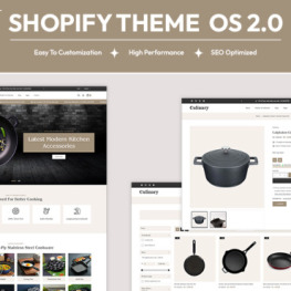 Culinary Appliances Kitchen Shopify Theme # 430834