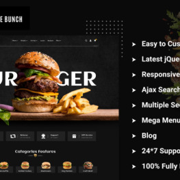 Excellent Burger Theme Shopify Theme # 431212