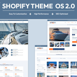 Sailvibes Yachting Water Sports Shopify Theme # 431672