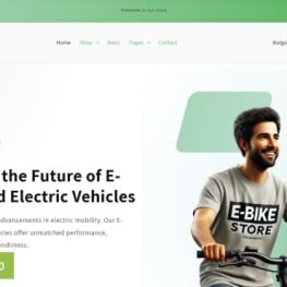 Tishfy EBikes and Electric Vehicles Shopify Theme # 431969