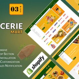 Grocerie Mart Fresh Food Grocery Store Shopify Theme # 433093