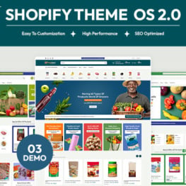 FreshMart Organic Food Fruit Shopify Theme # 434302