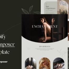 Free EComposer Spa Landing Page Shopify Theme # 434643