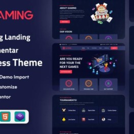 EZ Game Casino The Ultimate Resource WordPress Theme # 436072