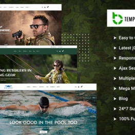 Allocate Military and Fishing Shopify Theme # 436109