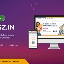 Wagz io Kids Toys Cloth Store Shopify Theme # 436110