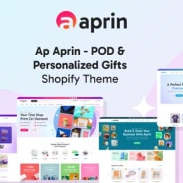 Ap Aprin POD Personalized Gifts Shopify Theme # 436266