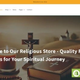 Tishfy Religious Store Shopify Theme # 436488