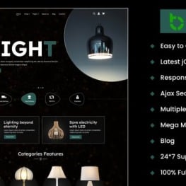 Lighting Deck Theme Shopify Theme # 439776