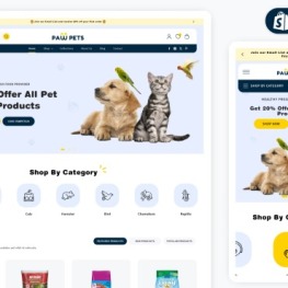 PawPets Best Pets Shopify Theme # 442112