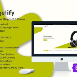 Gadgetify Electronics Gadgets Shopify Theme # 442115
