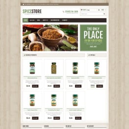 Spice Shop Shopify Theme #48025