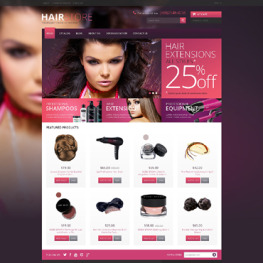 Hair Salon Shopify Theme #48932
