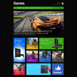 Games Shopify Theme #49235