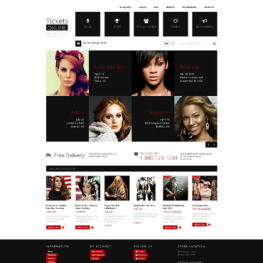 Tickets Website Shopify Theme #49252