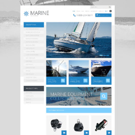 Responsive Yachting Shopify Theme #49501