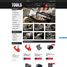 Tools Equipment Shopify Theme #49594